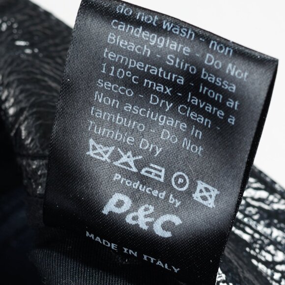 Beaufille Latona Black Patent Faux-Leather Skirt - Picture 12 of 12